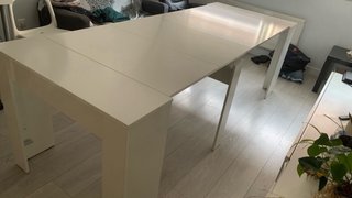 Mesa modular blanca