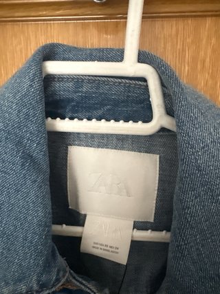 Cazadora Denim TRF hombreras