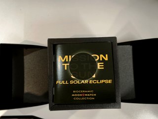 Omega Swatch Moonwatch Solar Eclipse Ed. Limitada