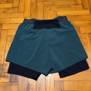 Pantalón Corto Deportivo Scott Verde/Negro