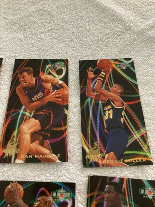 8 Tarjetas NBA Fleer 94-95 Flashing Stars