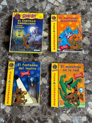 Lote de libros Scoobydoo, en perfecto estado!