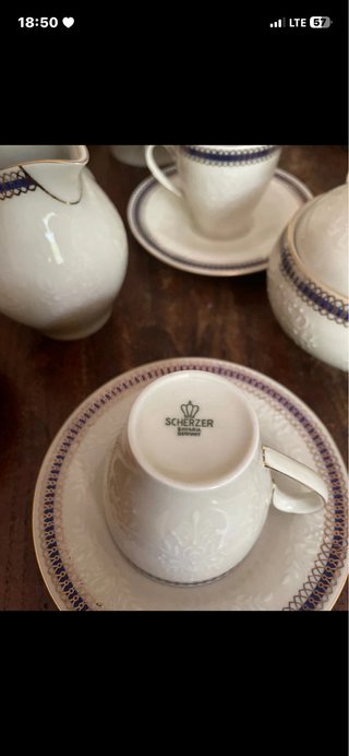 Servizio vintage caffè 12 tazze