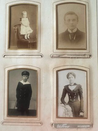 Álbum fotográfico siglo XIX
