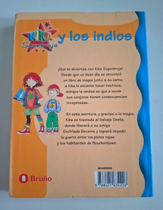 Kika Superbruja y los indios. Libro 3