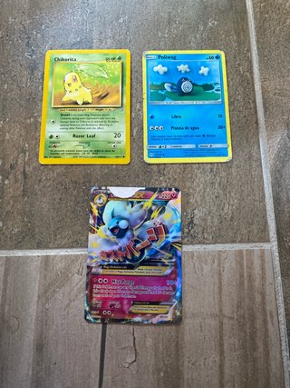 Lote Cartas Pokémon antiguas.
