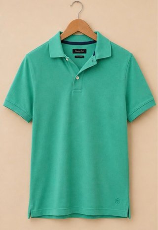 Polo Massimo Dutti Verde