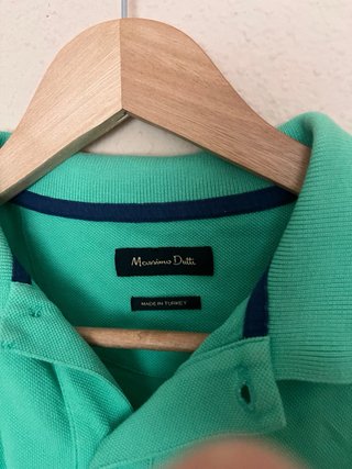 Polo Massimo Dutti Verde