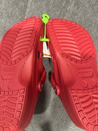 Sandalias Crocs Rojas Talla 42/43