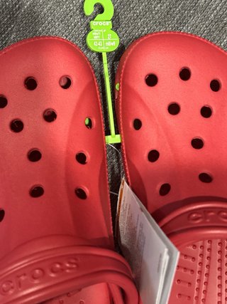 Sandalias Crocs Rojas Talla 42/43