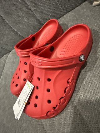Sandalias Crocs Rojas Talla 42/43