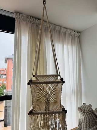 Columpio/ hamaca Infantil Macramé Artesanal