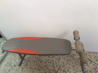 Banco de pesas y abdominales