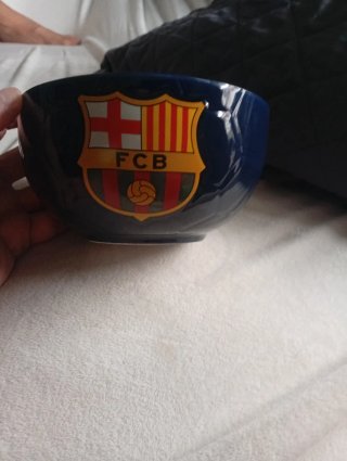 Cuenco FC Barcelona Cerámica Azul