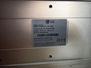 Televisión LG Plata/Gris