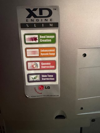 Televisión LG Plata/Gris
