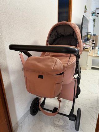 Cochecito Anex e/type 2 en 1 Rosa Palo / Nude
