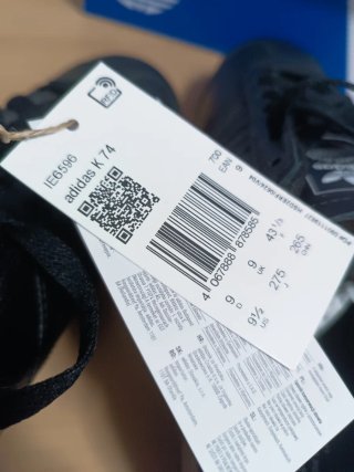 Adidas Talla 43 1/3 Zapatillas Negras