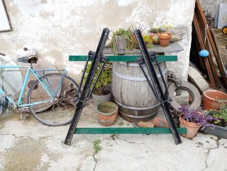 Portabicicletas Plegable Negro