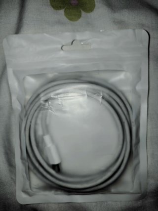 Cable Carga USB-C Blanco 2m