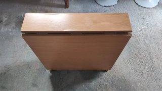 Mesa extensible madera y metal