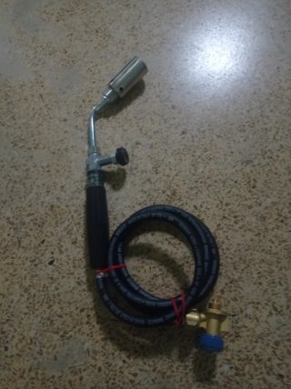 Soplete de gas con manguera