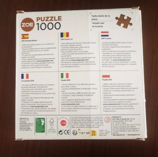 Puzzle 1000 Piezas High Quality Zoe