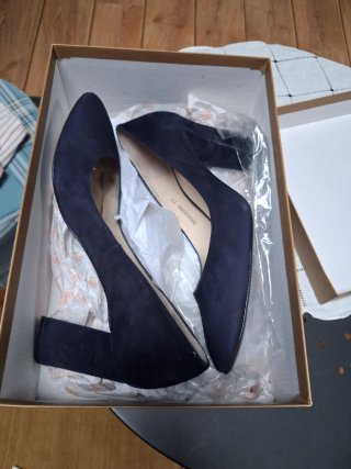 Zapatos ante Gloria Ortiz azul marino nº39