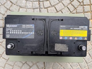 Batería AGM 12V 100Ah VTPower nueva