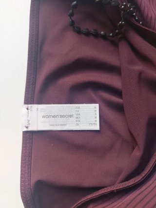 Faja ligera morada talla M