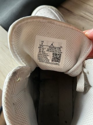 Zapatillas Jordan Blancas Talla 42
