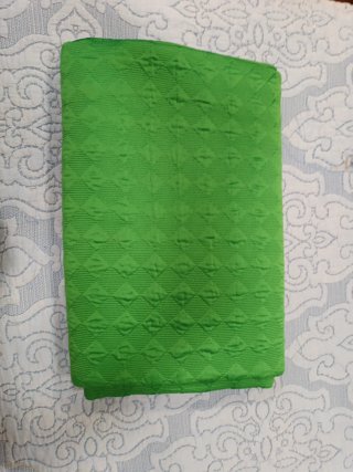 Edredón/Colcha Verde Cama 135 cm