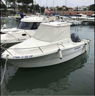 Sessa Ocean 550 con motor Yamaha F80 BETL