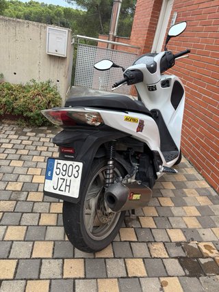 Honda SH 125 ABS 2017 Blanca