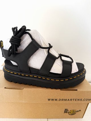 Sandalias Dr Martens Nartilla de piel negra 37
