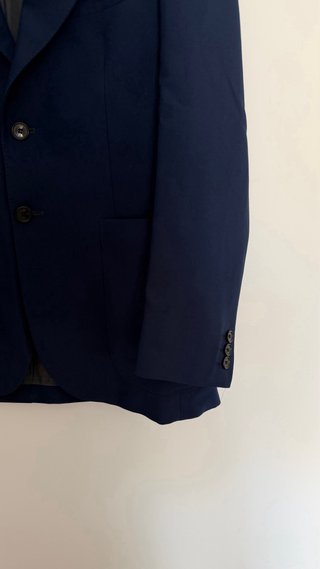 Chaqueta americana azul marino