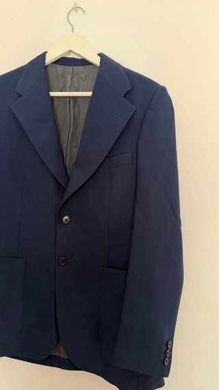 Chaqueta americana azul marino