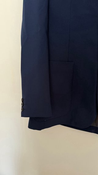 Chaqueta americana azul marino