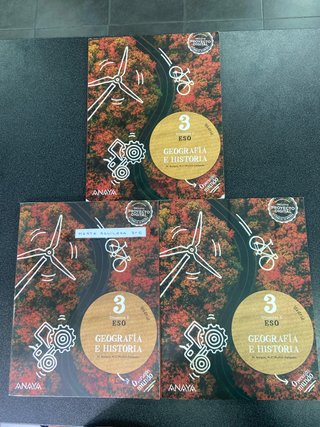 Geografía e historia, 3 ESO anaya