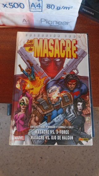Las minis de Masacre 5. DeadPool vs X-Force / v...