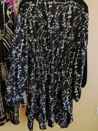 Blusón estampado floral T. S