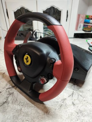 2x Volantes Ferrari Xbox con pedales