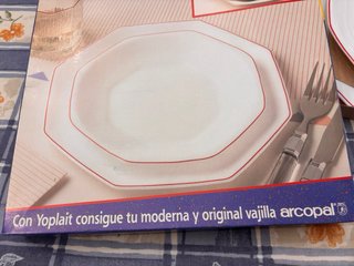 5 Platos Arcopal hondos y 5 llanos