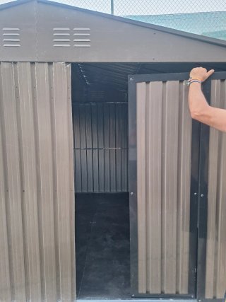 Caseta Metal Jardín Nueva