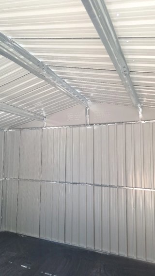 Caseta Metal Jardín Nueva