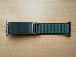 Apple Watch ULTRA 49mm. Green Alpine Loop S