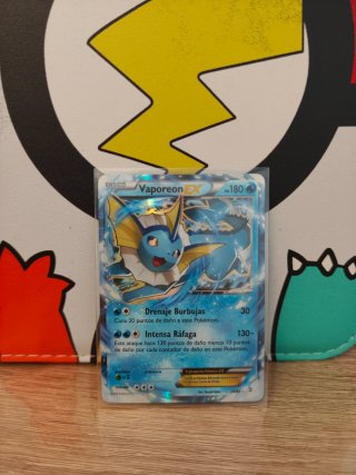 Carta Pokémon Vaporeon EX