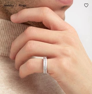 Anillo Bulgari B.Zero1 Oro blanco con diamentes