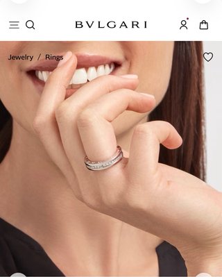 Anillo Bulgari B.Zero1 Oro blanco con diamentes