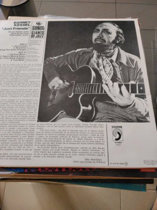 Vinilo Barney Kessel - Just Friends